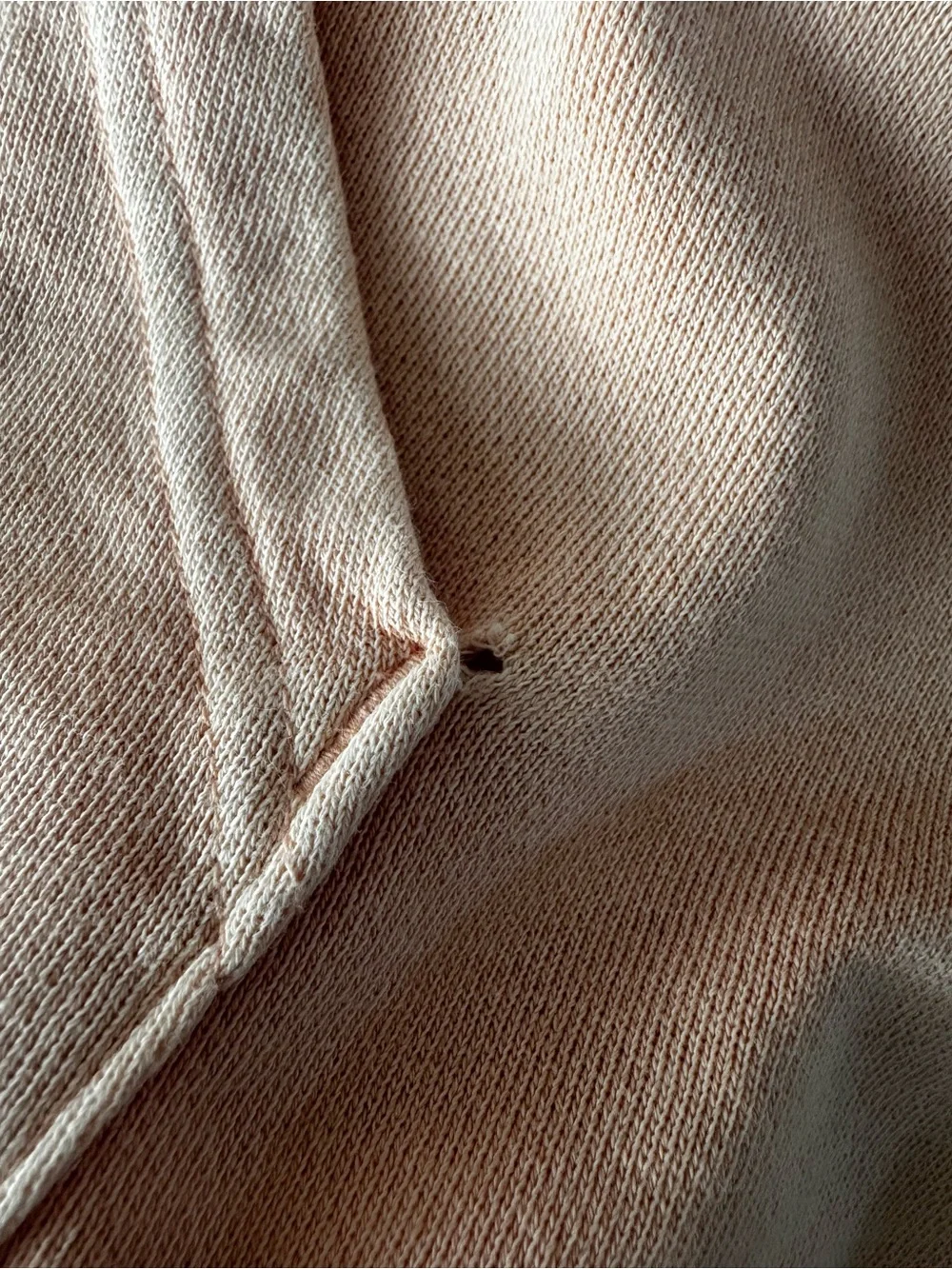 Champion Men's Crewneck Hoodie in Dusty Pink